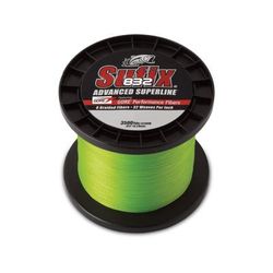 Sufix 832 Braid 10lb Line Neon Lime 3500 Yds 660-410L