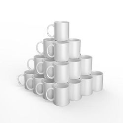 Cricut Ceramic Mug Blank | White | 12 oz/340 ml | 36 Count