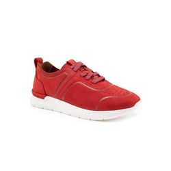 Women's Stella Sneaker by SoftWalk in Red Nubuck (Size 8 1/2 M)