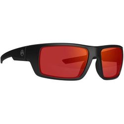 Magpul Industries Apex Eyewear Shooting Glasses Black Frame Gray/Red Mirror Lens Polarized MAG1130-1-001-1140
