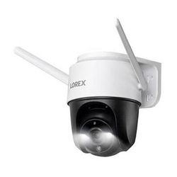 Lorex Fusion F461AQD-E 4MP Outdoor Pan & Tilt Wi-Fi Security Camera with Night Vi F461AQD-E