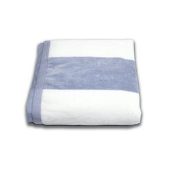 Tropical Cabana Bathsheet Bath Sheet by ESPALMA in Silver
