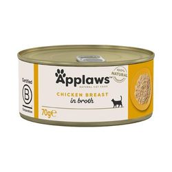 6x70g Chicken Breast Applaws Wet Cat Food
