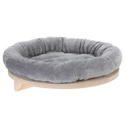 Dahlia Wall-Mounted Cat Bed | Light Grey | Natural Paradise Cat Beds