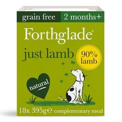 18x395g Just Lamb Grain Free Forthglade Wet Dog Food