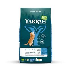 10kg Yarrah Organic with Fish Dry Cat Food