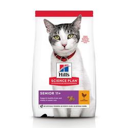 2x7kg Chicken Senior 11+ Hill's Science Plan Dry Cat Food