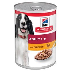 6x370g Chicken Adult Hill's Science Plan Wet Dog Food