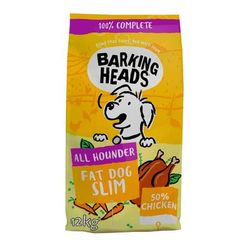 2x12kg Fat Dog Slim Chicken Barking Heads Dry Dog Food