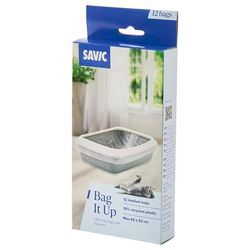 12x Medium Savic Bag it Up Litter Tray Bags