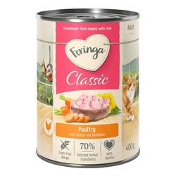 24x400g Poultry Classic Meat Menu Feringa Wet Cat Food