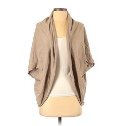 Forever 21 Cardigan Sweater: Tan - Women's Size Small