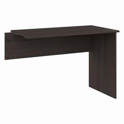 Bush Furniture Cabot Desk Return in Heather Gray - Bush Furniture WC31744