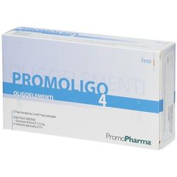 PromoPharma® PROMOLIGO 4 Ferro Oligoelementi 20x2 ml Flaconcini bevibi