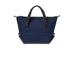 Port Authority BG515 6-Can Collapsible Cooler in River Blue Navy Blue/Dark Charcoal size OSFA | Denier Polyester