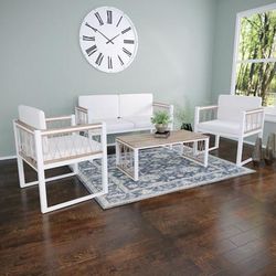 Wallmond Outdoor Conversation Set by SEI Furniture in Natural