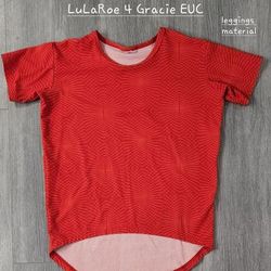 Lularoe Shirts & Tops | Lularoe Red Gracie | Color: Red | Size: 4g