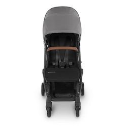UPPAbaby MINU V2 Compact Stroller - Greyson (Charcoal Melange / Carbon / Saddle Leather)
