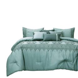 Linda 7PC COMFORTER SET (Queen) - Elight Home J22256V Q