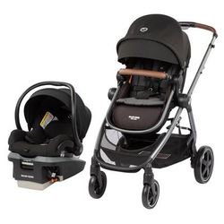Maxi-Cosi Zelia 2 Max Travel System - Essential Black