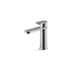 Miscelatore lavabo senza scarico acciaio inox Vema ayas steel V28011 Satinato - Satinato