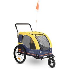 HAFENBANDE Cabby L Bicycle Trailer | Incl. 2 Couplings | 155x74x103cm | Up to 45kg