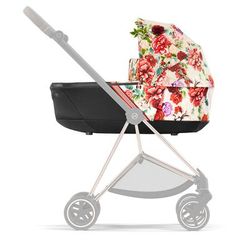 Cybex Mios 3 Lux Carry Cot - Spring Blossom Light