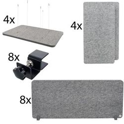 t.akustik Office Set Open Plan 8 SGR