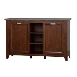 Kenneth 2 Door Credenza File Cabinet File Cabinet by Saint Birch in Cherry