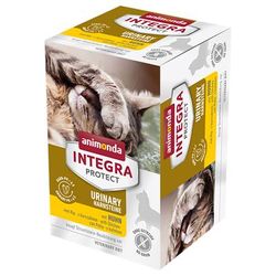 animonda Integra Protect Adult Urinary Struvite 6 x 100 g umido per gatto - con Pollo
