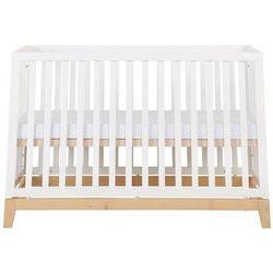 dadada Chelsea Convertible Crib - White / Natural