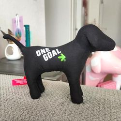 Pink Victoria's Secret Accents | 2017 Limited Edition Victoria's Secret Vs Pink Pelotonia Black Dog Display Pup | Color: Black/Green | Size: Os