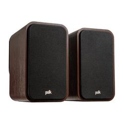 Polk Audio Signature Elite ES20 Two-Way Bookshelf Speakers (Walnut, Pair) 300364-14-00-005