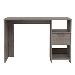 Arlington Computer Desk with 2-Open Storage Shelves and Drawer with Handle - FM Furniture FM5675ELZ