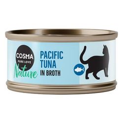 24x70g Pacific Tuna Cosma Nature Wet Cat Food