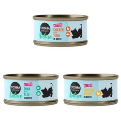 6x70g Kitten Mixed Pack Cosma Nature Wet Cat Food