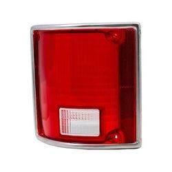 1973-1986 Chevrolet K10 Suburban Left Tail Light Lens - Brock