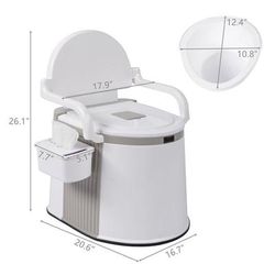 Portable Toilet Outdoor Camping RV Bedroom Pet Training