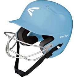 Easton Alpha Youth Batting Helmet with Softball Mask Carolina Blue