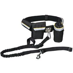 Trixie Hands Free Waist Belt Dog Lead 100-135cm