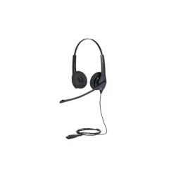 Jabra Biz 1500 Duo QD Auricolare Cablato A Padiglione Ufficio Bluetooth Nero