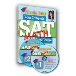 Private Tutor Math Hour Interactive Sat Prep Course Dvds Book