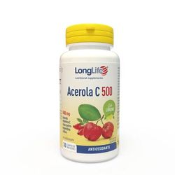 LongLife® Acerola C 500 Limone 78 g Compresse