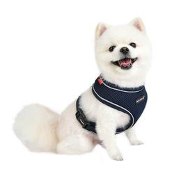 Navy Over-The-Head Soft Dog Harness Pro, Small, Blue