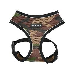 Camo Over-The-Head Soft Dog Harness Pro, Small, Brown