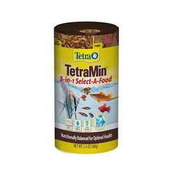 Min 3-in-1 Select a Food for fish, 2.4 oz.