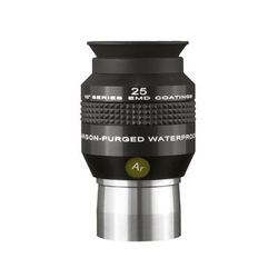 Explore Scientific 25 mm 52 Degrees Series Waterproof Eyepiece Black w/ white lettering ES logo EPWP5225-01
