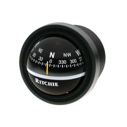 Ritchie V-57.2 Explorer Compass - Dash Mount - Black V-57.2