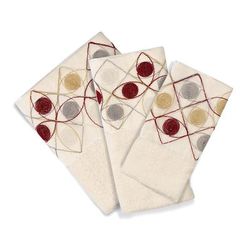 Sedona 3-Pc Towel Set by POPULAR BATH in Beige