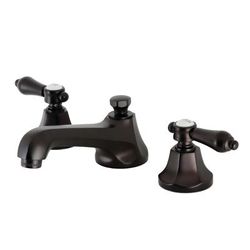 Kingston Brass KS4465BPL Bel-Air 8 in. Widespread Bathroom Faucet, Oil Rubbed Bronze - Kingston Brass KS4465BPL